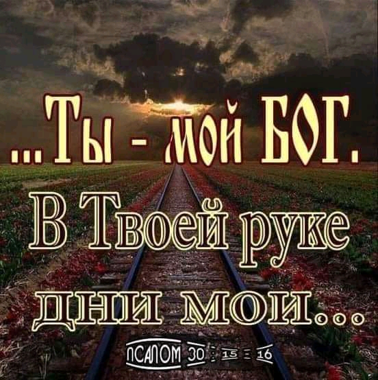 ТыЁ мой БОГ Твоей руке жми