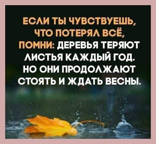 ЕСАИ ты ЧУВСТВУЕЩЬ что потери всё помыш деревья теряют АИСТЬЯ КАждый год но они ПРОДОАЖАЮТ СТОЯТЬ И ЖДАТЬ ВЕСНЫ