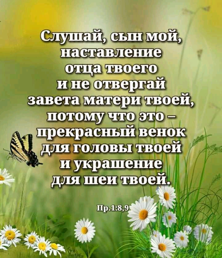 наставлёъше ойгйвоего и не твергаи завета матери твоеііі потомуЧе этодк і 5 иукрашеіше для шеитвоей