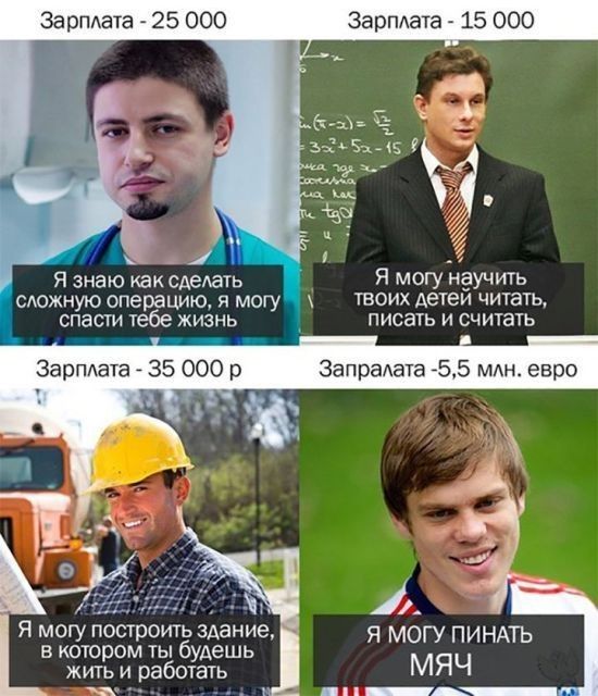 Я знаю как Сдедать Я могу Нучить сдожную операцию я могу твоих детеи читать спасти тебе жизнь писать и считать я могу ПИНАТЬ МЯЧ Я могу построить здание в котором ты будешь жить и работать