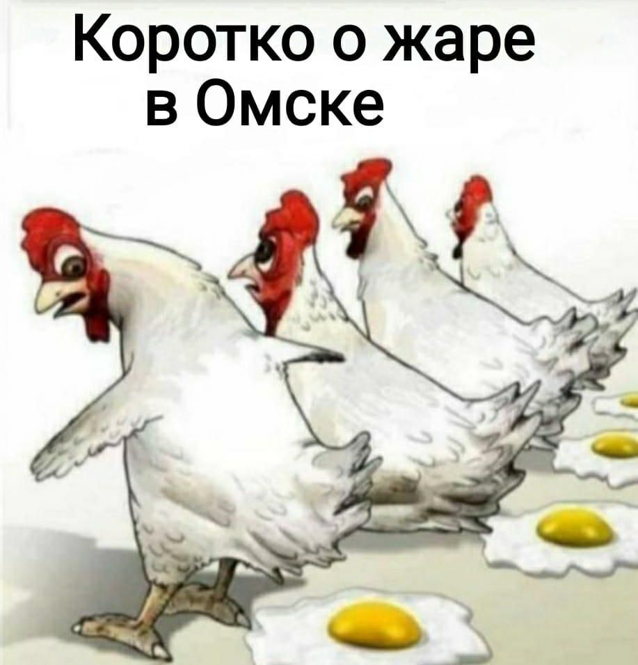 Коротко о жаре в Омске