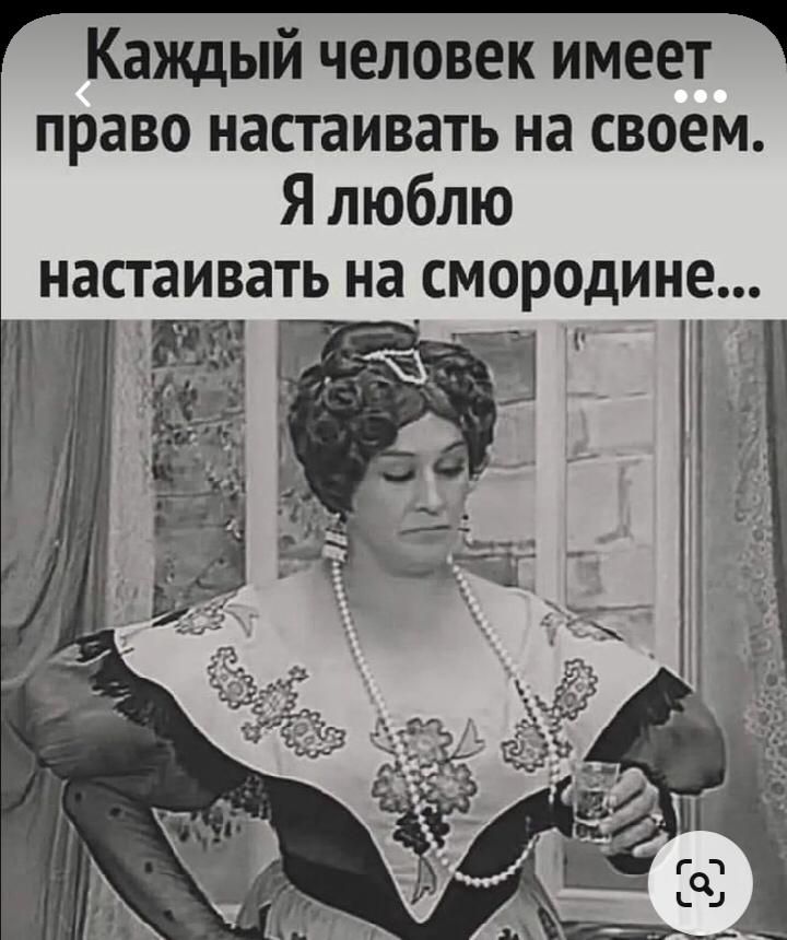 Каждый человек имеет право настаивать на своем Я люблю НЗСТИВЗТЬ на СМОРОДИНЕ