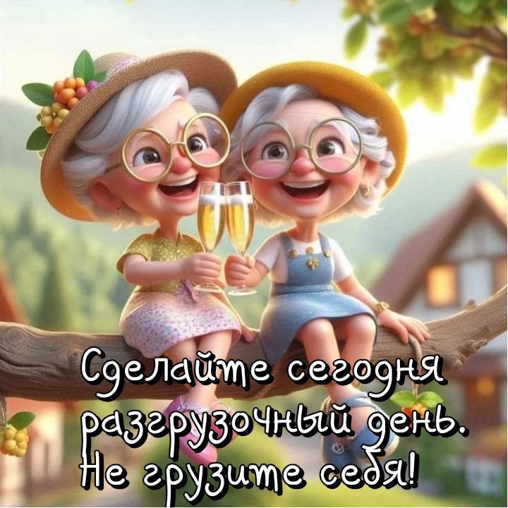 Сделайте сегодня разгрузочный день. Не грустите себя!