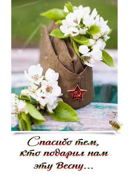 Спасибо тем, кто подарил нам эту Весну...