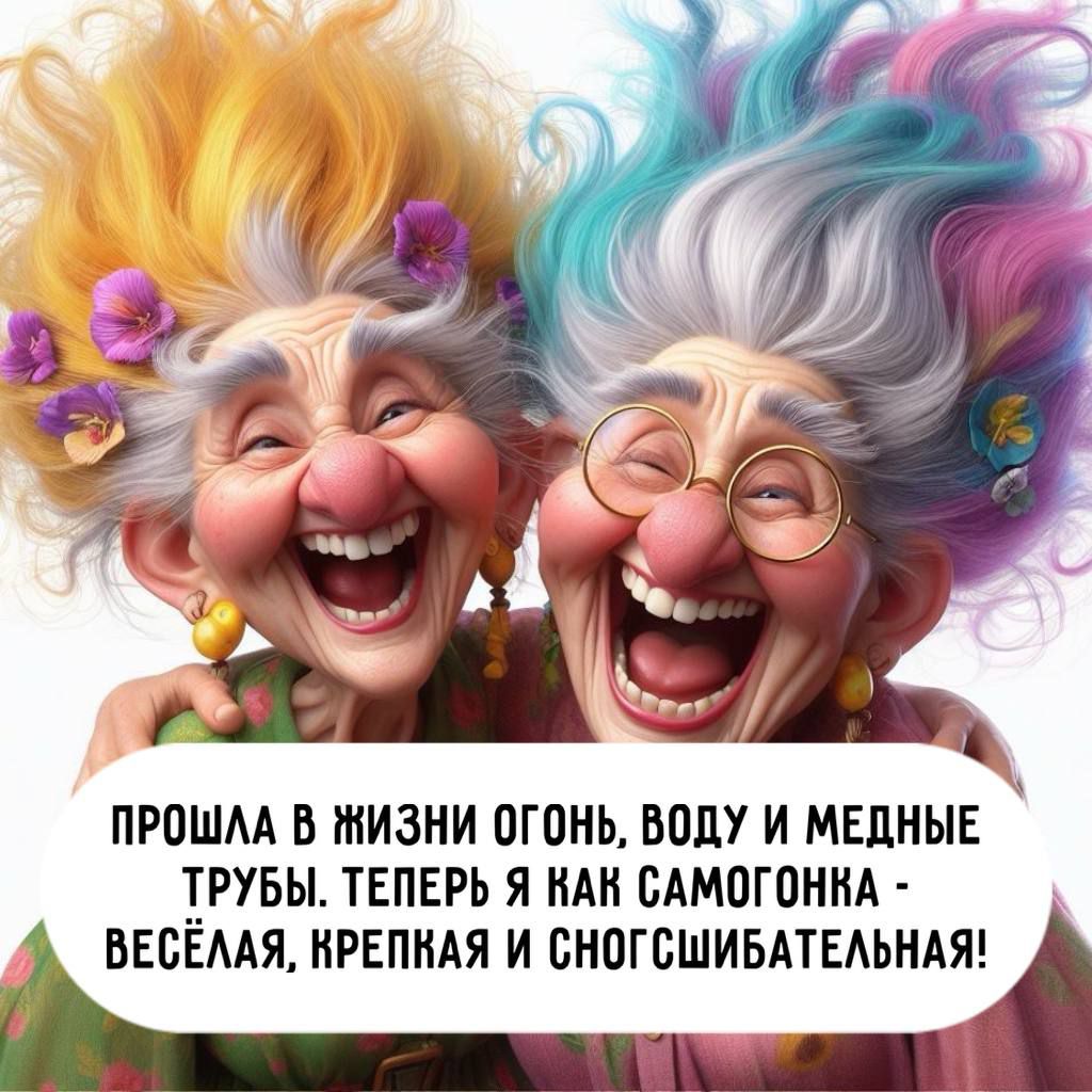 ПРОШЛА В ЖИЗНИ ОГОНЬ, ВОДУ И МЕДНЫЕ ТРУБЫ. ТЕПЕРЬ Я КАК САМОГОНКА - ВЕСЁЛАЯ, КРЕПКЛЯ И СНОГСШИБАТЕЛЬНАЯ!