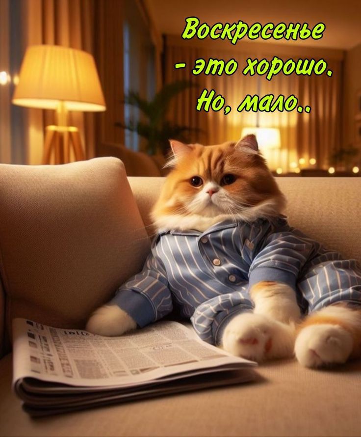 Воскресенье - это хорошо. Но, мало..