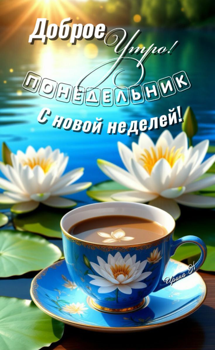 Доброе Утро! Понедельник С новой неделей!