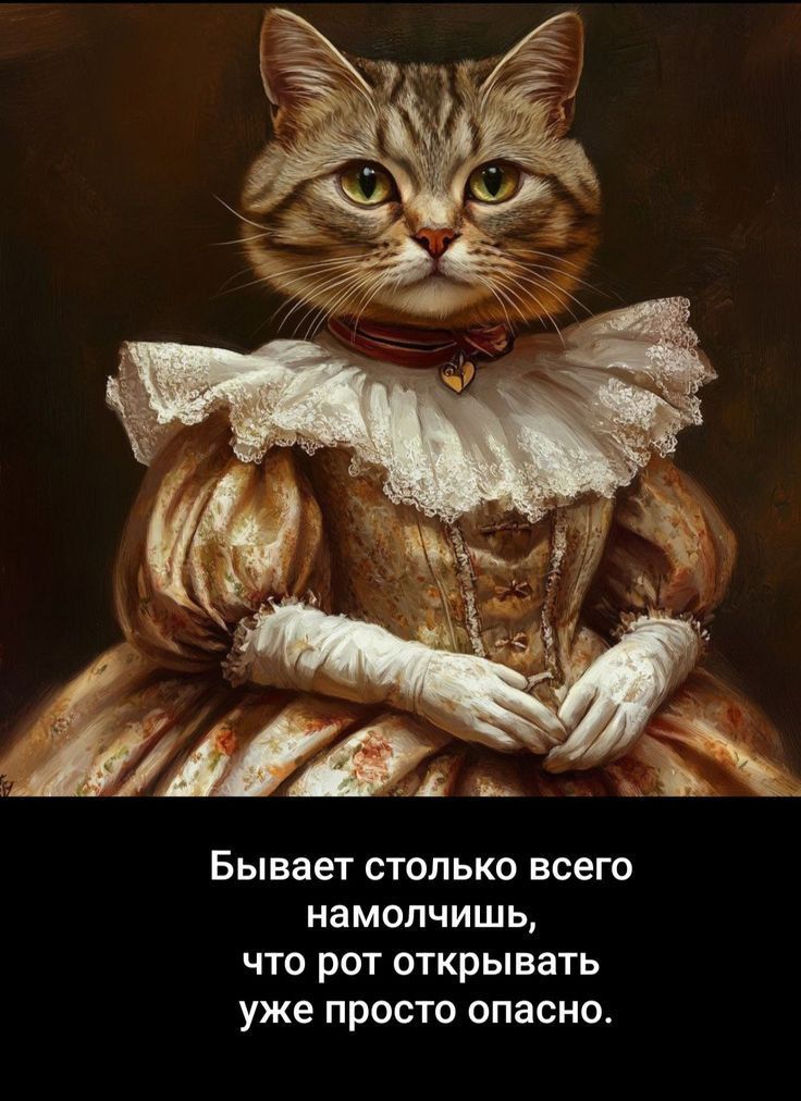 Бывает столько всего намолочишь, что рот открывать уже просто опасно.