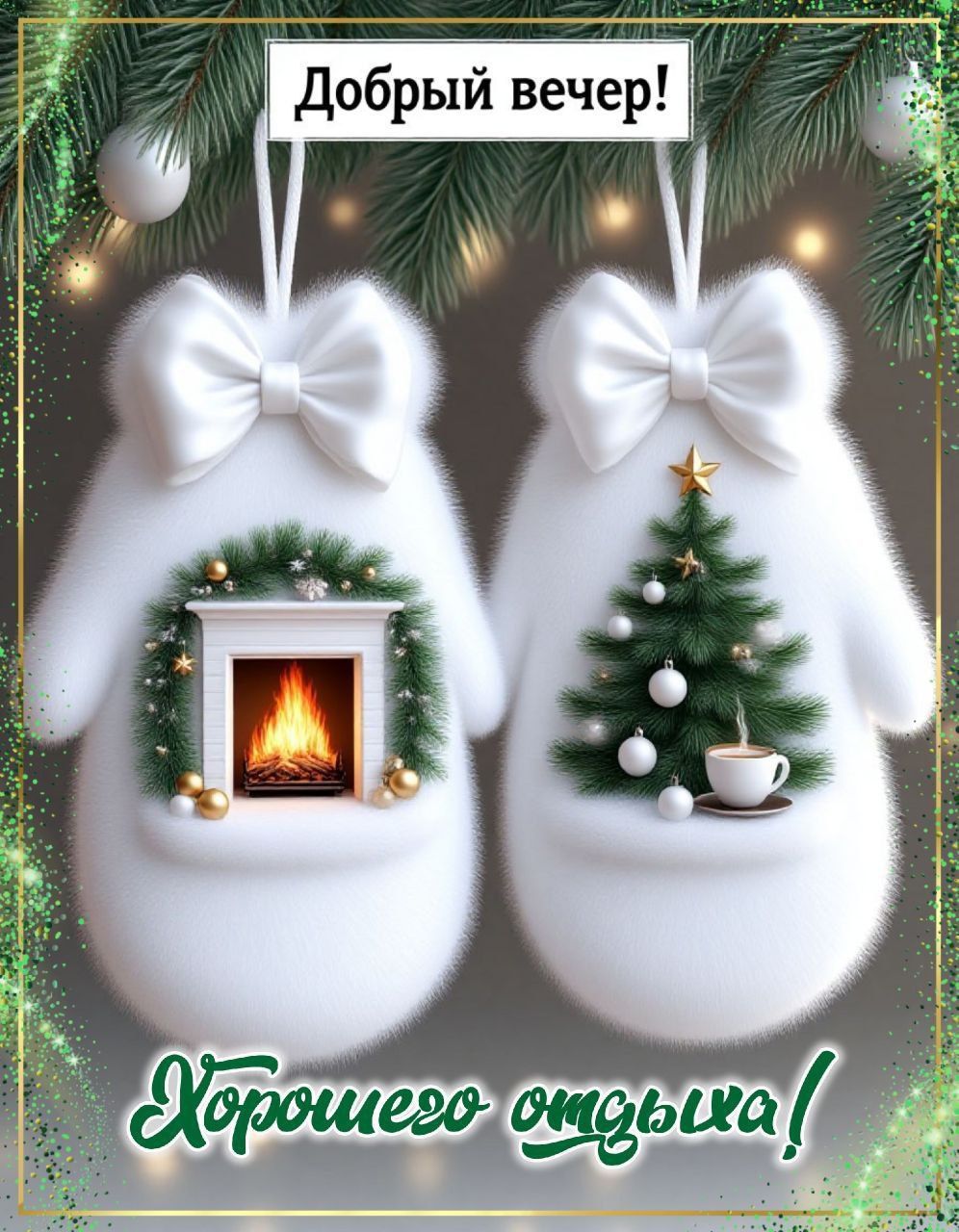 Добрый вечер! Хорошего отдыха!