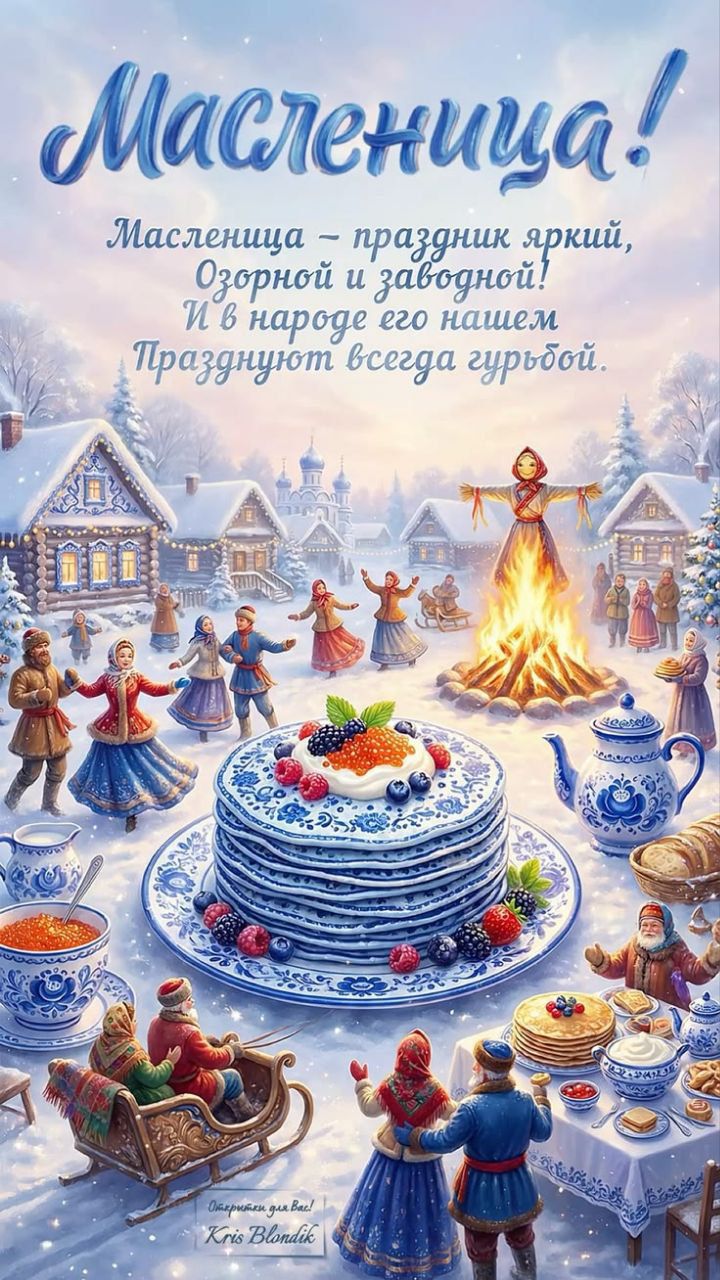 Масленица!
Масленица – праздник яркий, озорной и заводной!
И в народе его нашем празднуют всегда гурьбой.