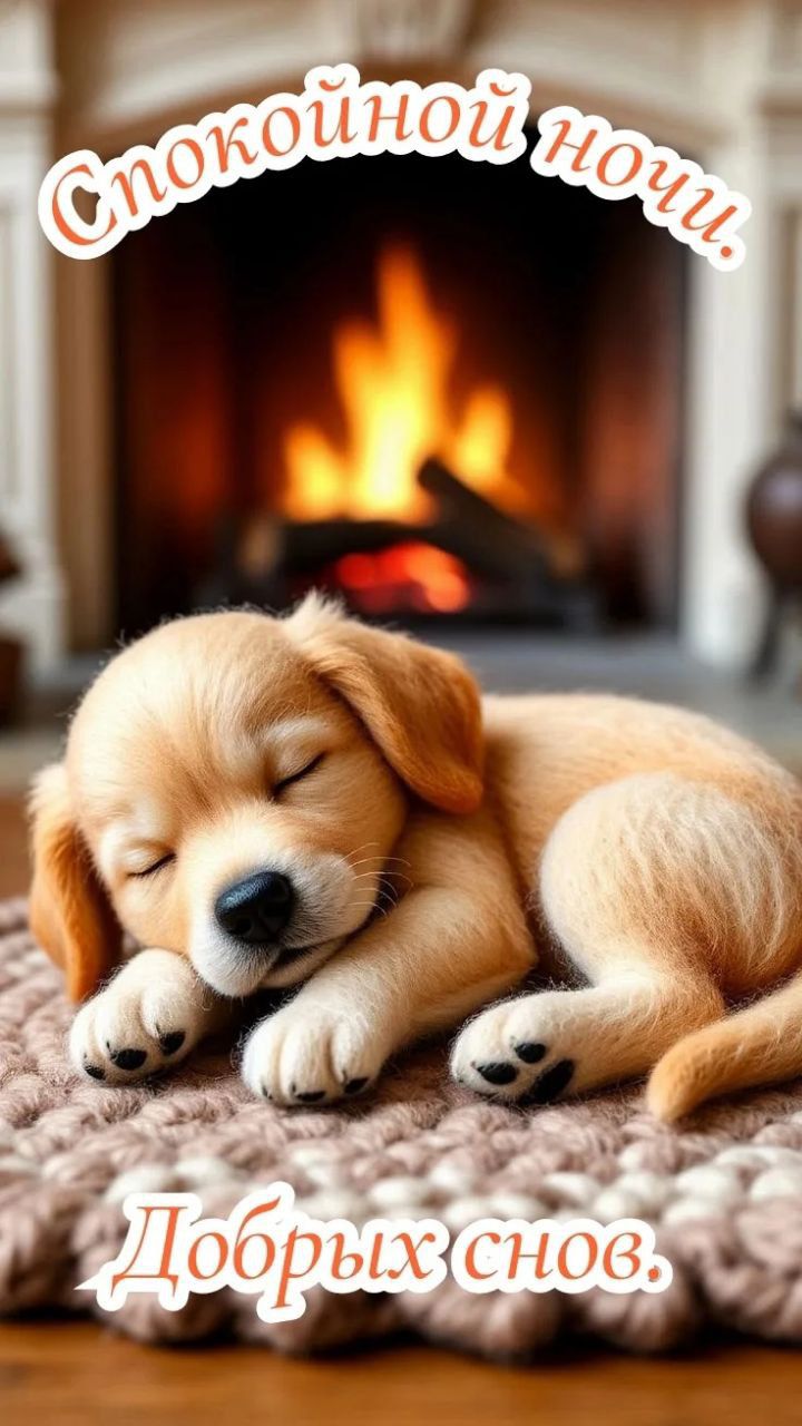 Спокойной ночи. Добрых снов.