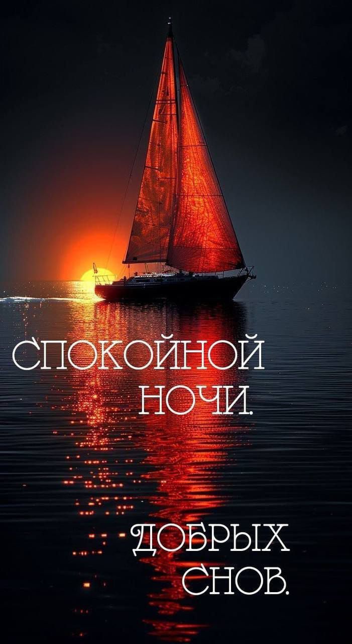 СПОКОЙНОЙ НОЧИ. ДОБРЫХ СНОВ.