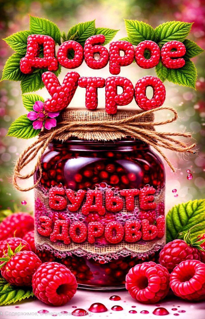 Доброе утро. Будьте здоровы!