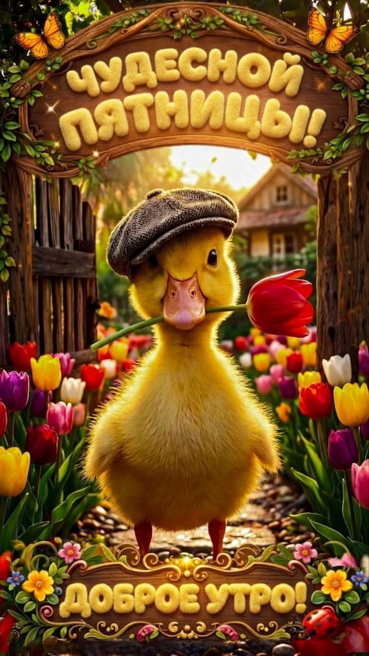 ЧУДЕСНОЙ ПЯТНИЦЫ!! ДОБРОЕ УТРО!