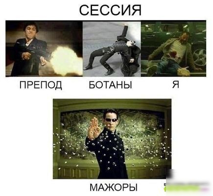 СЕССИЯ МАЖОРЫ
