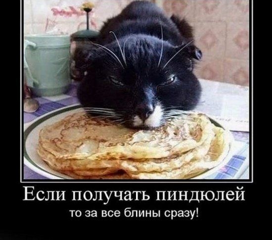 ЕСЛИ ПОЛУЧЗТЬ ПИНДЮЛСЙ то за все блины сразу