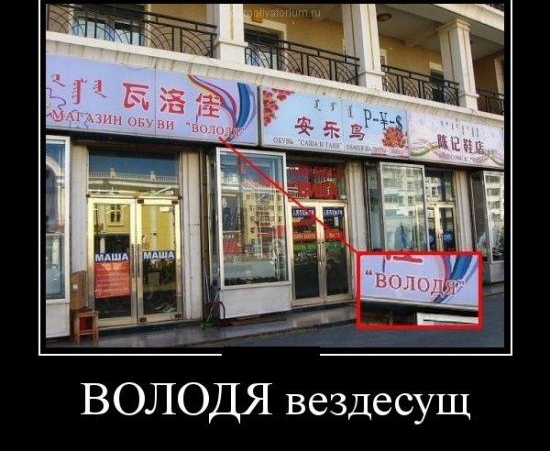ВОЛОДЯ вездесущ
