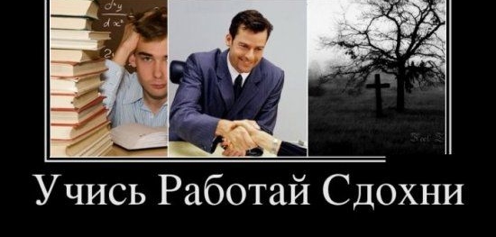 Учись Работай Сдохни