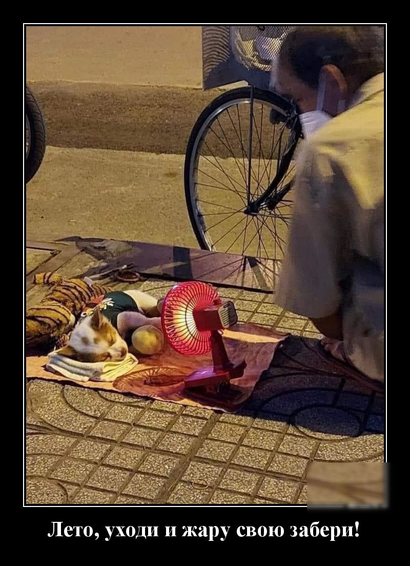 Лето уходи и жару свою забери