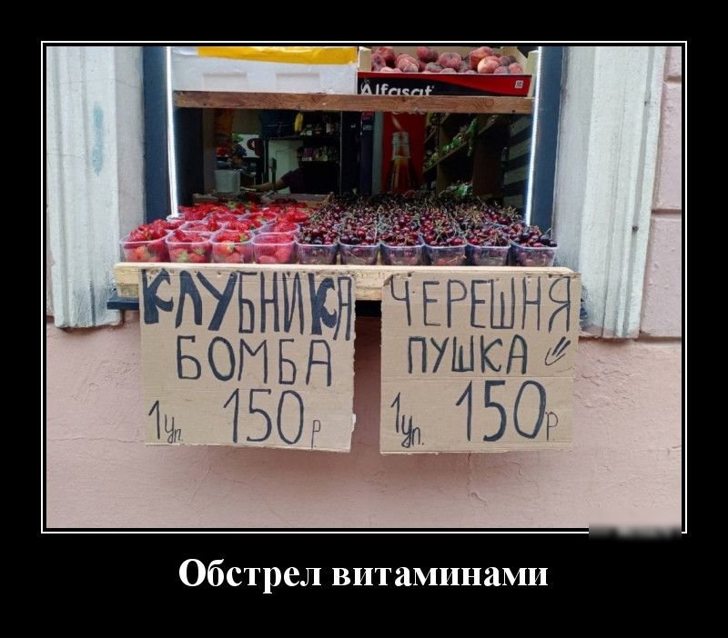 Обстрел витаминами