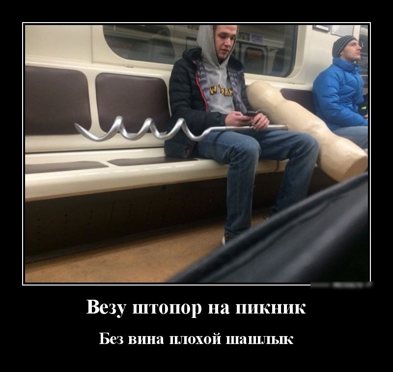 Везу штопор на пикник Без вина плохой шашлык