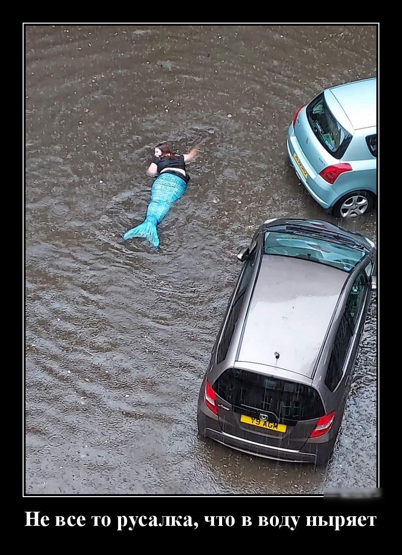 Не все то русалка что в воду ныряет