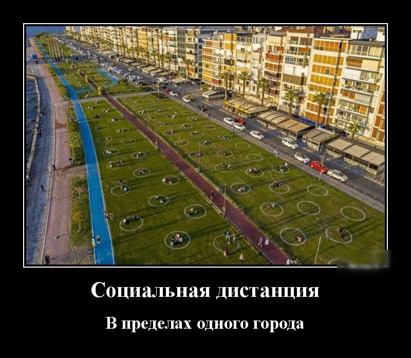 Социальная Дистанция В пределах одного города