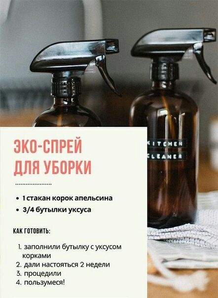 ЗКП ВПРЕЙ ДЛЯ УБОРКИ пакаи кпрок апельсина 34 бутылки уксуса гмпничь заполнили бутылку уксусом корками 2 дали настояьш 2 недели 5 процедили в пцльзумеш пси