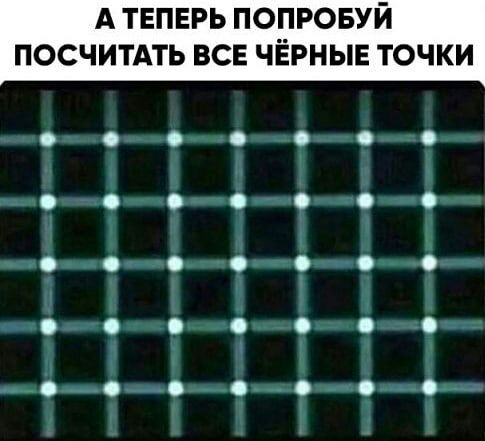 А ТЕПЕРЬ попровуй посчитАть всв чёрные точки