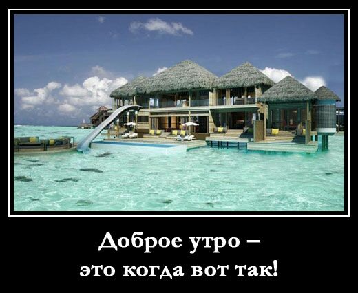Доброе утро это когда вот так