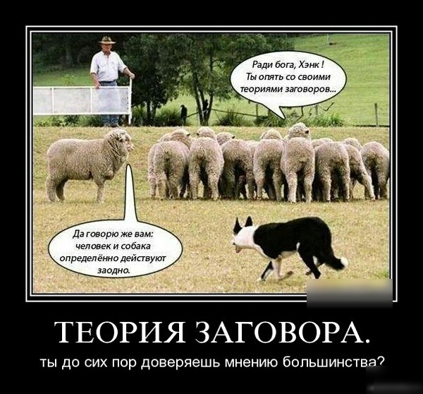 ТЕОРИЯ ЗАГОВОРА ты до сих пор доверяешь мнению большинства