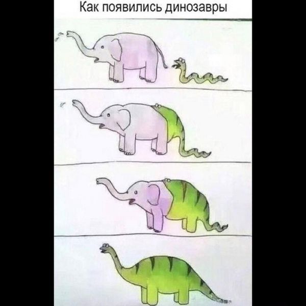 Как появипись динозавры