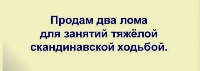 Продам два лома для занятий тяжёлой скандинавской ходьбой