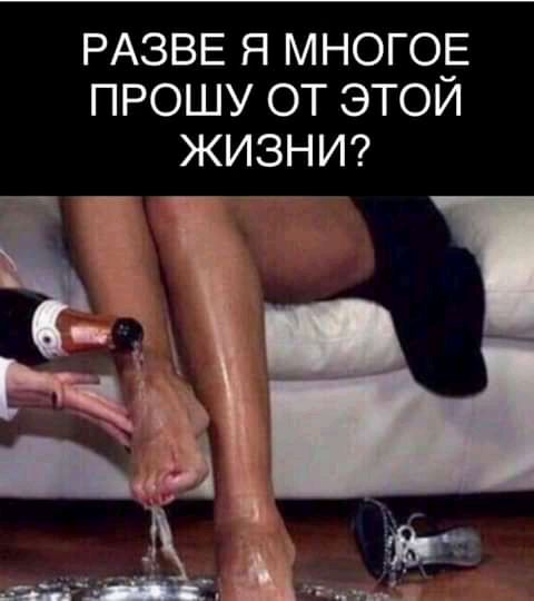 РАЗВЕ я много прошу от этои ЖИЗНИ