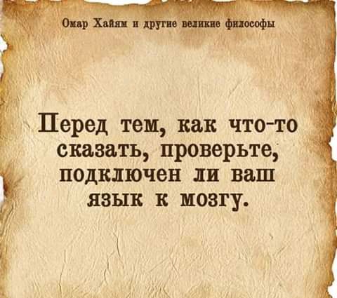сказать проверьте подключен ли ваш язык в мозгу