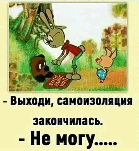 ш и Выходи сайоизоляция закончилась Не могу