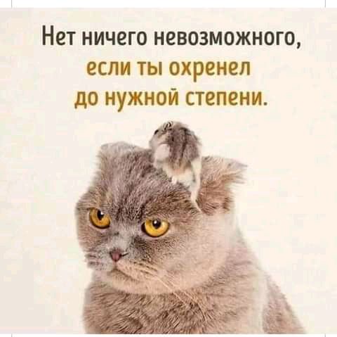 Нет ничего невозможного если ты охренел до нужной степени