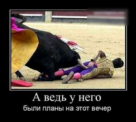 А ведь у него были планы на ЭТОТ вечер