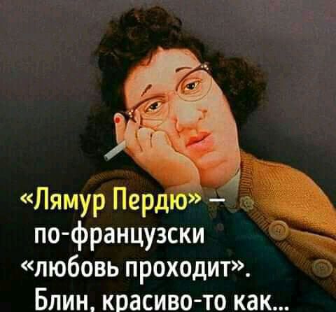 Лямур Перд по французски любовь проходит Блин красиво то как