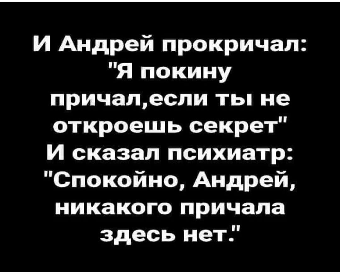 И Андрей прокричал Я покину причалесли ты не откроешь секрет И сказал психиатр Спокойно Андрей никакого причала здесь нет