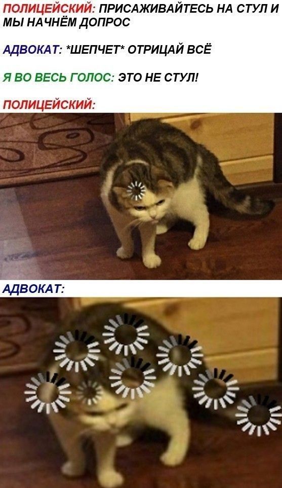 полицвй9кий ПРИСАЖИВАЙТЕСЬ НА стул и мы НА чнвм допрос АДВОКАТ шьпчьт ОТРИЦАЙ всЁ Я ВО ВЕСЬ ГОЛОС ЭТО НЕ СТУЛ полицейский ы 7п _ _ гт сэё 5 Е п 5