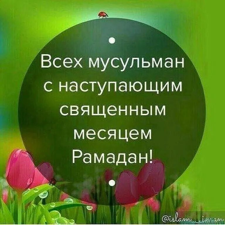 д Ульман с наступающим священным МЭСЯЦЭМ