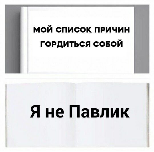 МОЙ СПИСОК ПРИЧИН гордиться совой Я не Павлик