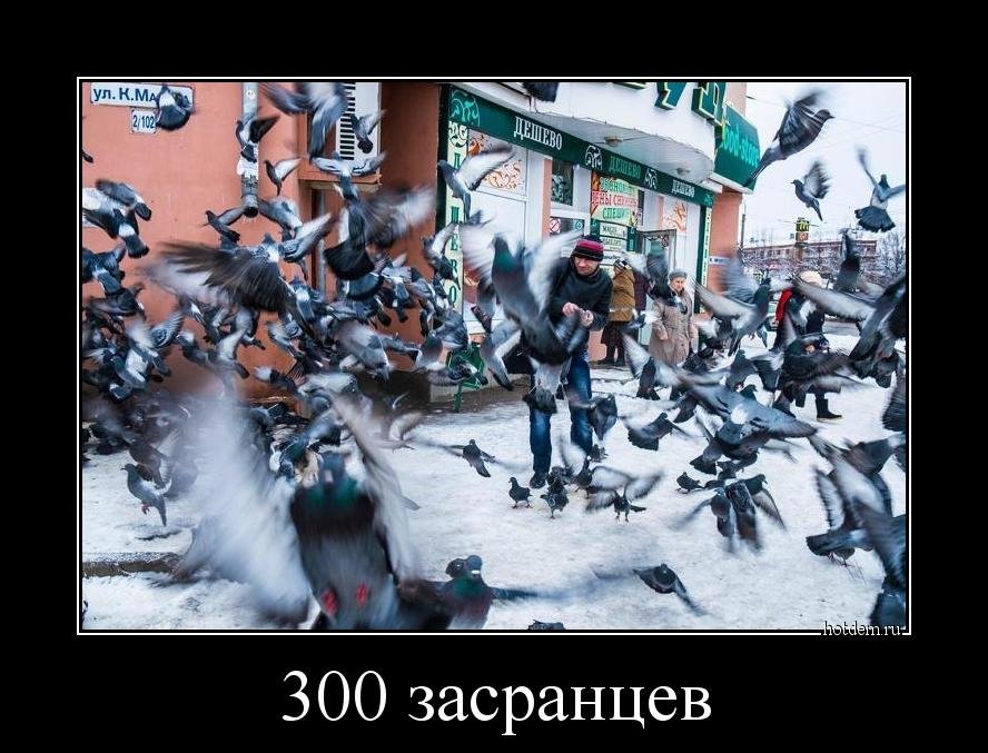 300 засранцев