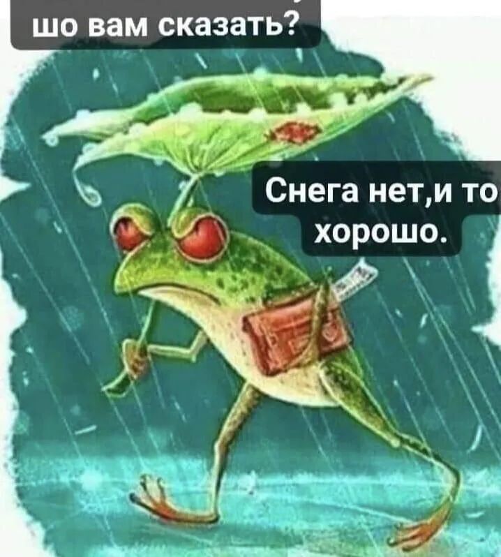 шо вам сказать Снега нети то _ хорошо 1 1
