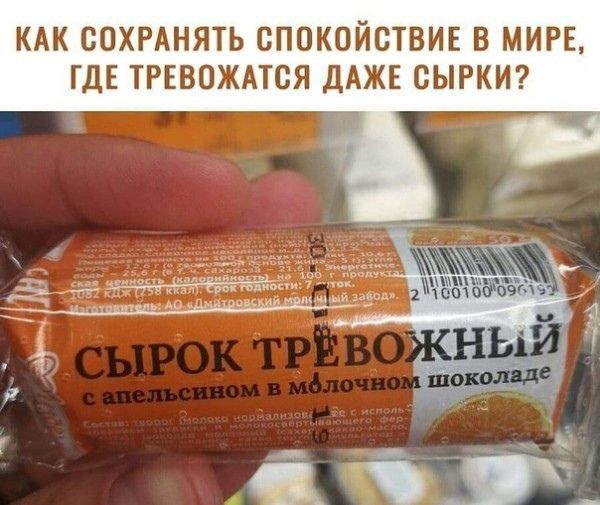 КАК ООХРАНЯТЬ СПОКОЙСТВИЕ В МИРЕ ГДЕ ТРЕВОЖАТСЯ ДАЖЕ СЫРКИ