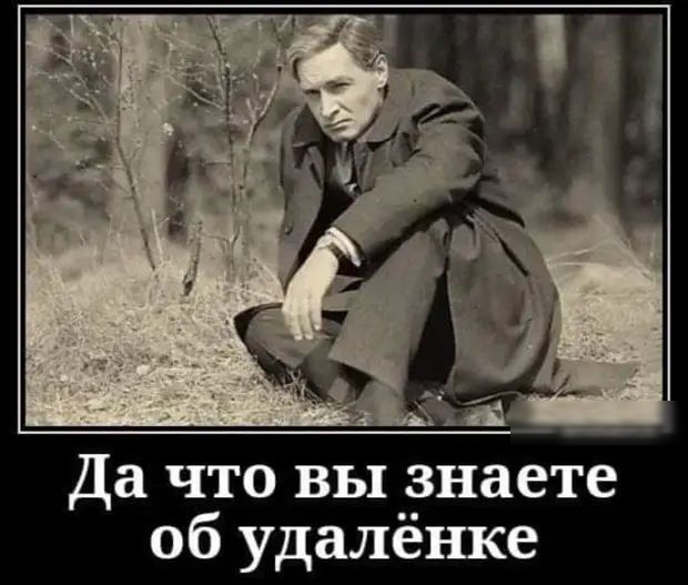 Да что вы знаете об удаленке