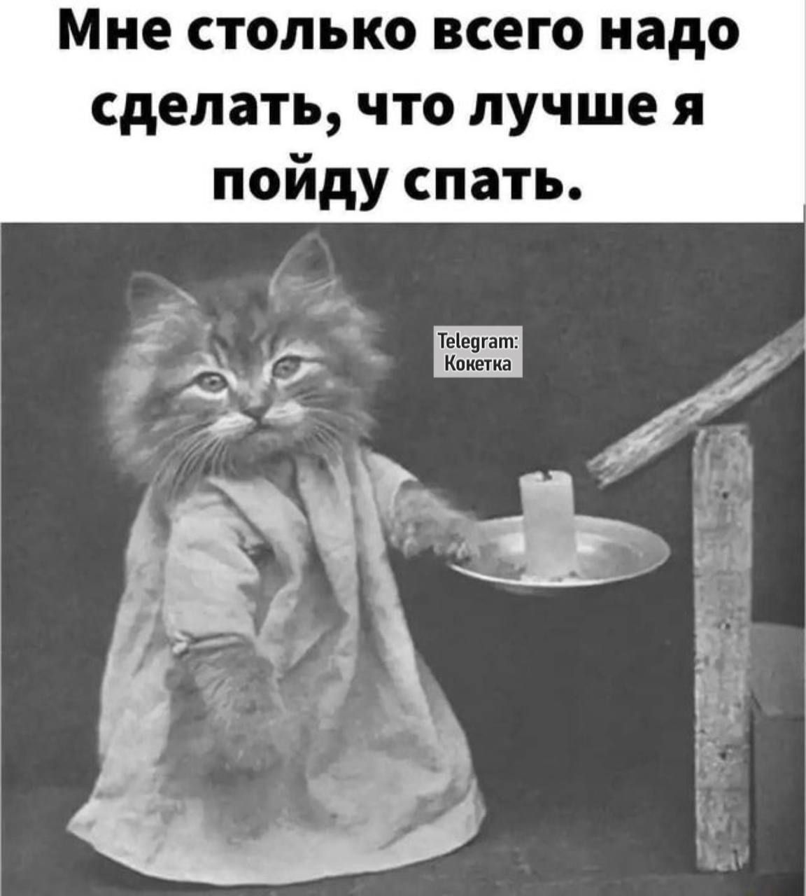 Мне столько всего надо сделать, что лучше я пойду спать.