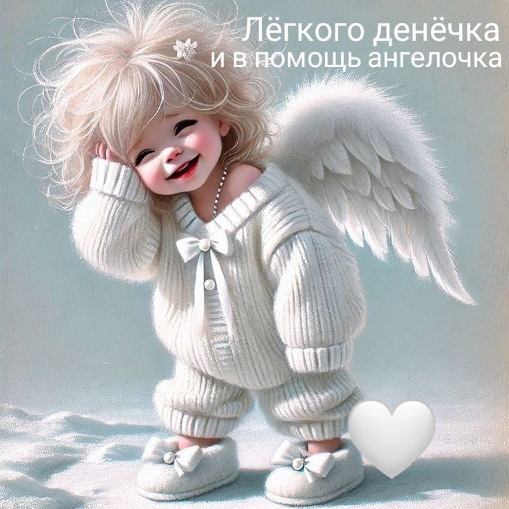 Лёгкого денёчка и в помощь ангелочка