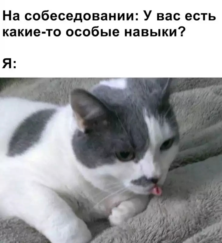 На собеседовании У вас есть какие то особые навыки Я